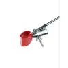 Braçadeira de Frasco de Aço Inoxidável Laboratório Pequena Grande Cruz Inglesa Alemã Suporte de Ferro Braçadeira de Três Garras Alumínio Duas Garras