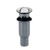 Lavabo cerámico blanco lavabo con desagüe de rebosadero lavabo sifón desodorante tipo pulsador flip artefacto de agua