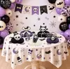 Decoraciones para Topper de Pastel de Cumpleaños Temáticas Populares de Halloween Calavera Fiesta Letrero de Banner Set