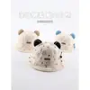 Gorro de Bebé Primavera y Otoño Estilo Coreano Súper Lindo Oso Niño Sombrero de Sol para Bebé Niño de Otoño Protección Solar Sombrero de Pescador