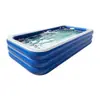 Piscina inflável de PVC para crianças transfronteiriça, piscina familiar grande para exterior, piscina pequena espessa para bebés e crianças pequenas