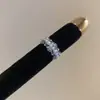 Anel aberto de ouro maciço 14k banhado com zircônia quadrada, coração de borboleta, pérola, anel simples e estiloso para o dedo indicador, joia para mulheres