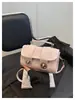 Bolso de Hombro/Mano de Moda Fresca con Estampado de Lunares Estilo Coreano para Mujer con Hebilla Doble de Cierre Tendencia Verano 2026