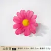 Flores da série vermelho rosa, tiaras de rosa e peônia cor-de-rosa, materiais para acessórios de cabelo, decorações de casamento, adereços de fotografia