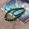 Nova Corrente de Torre de Calcedônia Vermelha Colar de Corrente de Torre de Calcedônia Multicolorida Jade de Taiwan Verde Calcedônia Amarela 6-14mm Atacado Ágata