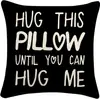 Exportación del Día de San Valentín Se Puede Enviar en Nombre de Fundas de Almohada de Algodón y Lino de Doble Cara para Decoración del Hogar