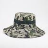 Sombrero de verano transpirable para hombre, de malla de camuflaje, moderno, para exteriores, montañismo, viajes, protección solar de gran borde, para pesca.