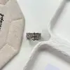 Novo Anel Cruzado de Luxo Leve de Alta Qualidade para Mulheres Aberto Ajustável Anel de Dedo Estilo Cool do Instagram Anel Versátil para o Dedo Indicador
