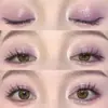FAICCIA Fei Xi sombra de ojos monocolor para línea de agua y rincón del ojo iluminador para el rostro maquillaje iluminador paleta de polvo monocolor mate alto brillo