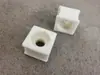 Carcasa de Rodamiento para Máquina Limpiacristales, Guía de Rodamiento Cuadrada de Nylon Ranurada, Carcasa de Sello de Aceite de Rodamiento de Plástico para Máquina Limpiadora de Hardware