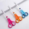 Tesoura de Escritório em Aço Inoxidável, Material Escolar para Estudante, Tesouras para Artesanato DIY, Ferramentas Domésticas para Cortar Papel, Conjunto de Tesouras Artísticas Cartoon