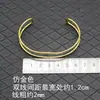 DIY Hanfu Estilo Antigo Xuhui Coroa de Cabelo Acessórios de Cobre Xiuhe Adereços para Fotos de Noiva Base para Pulseira Materiais