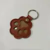 Pingente de Armazenamento de Pelos de Pet Transfronteiriço, Chaveiro Pequeno de Metal e Couro, Pingente Criativo para Bolsa, Presente Fofo, Atacado