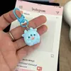 Lindo caricatura ojo grande extraño llavero lindo divertido estudiante mochila colgante regalo para novias regalos creativos joyería al por mayor
