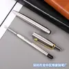 Nuevos Bolígrafos Metálicos de Regalo en Stock con Mecanismo de Presión, Impresión de Logo Personalizable, Adecuados para Uso Empresarial, de Oficina y de Conferencias, Al Por Mayor