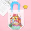 Bolsa de Grafitis No Tejida Bolsa de Clasificación de Basura DIY Material para Bolso de Mano de Producción Pintado a Mano para Niños