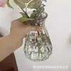 Jarrón de Diamante Vidrio Calabaza Origami Colorido Estilo Europeo Hogar Hidropónico Decoración Transparente Arreglo Floral Adorno de Escritorio Venta al por Mayor