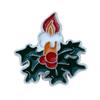 Broche Muñeco de Nieve Reno Calcetín Navideño Papá Noel Árbol de Navidad Insignia de Aleación Accesorios para Ropa Bolsas Edición Limitada Navideña
