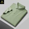 Camisa Polo de Manga Corta para Hombre de Verano, Top Polo de Waffle de Alta Gama Sin Costuras, Calidad de Exportación