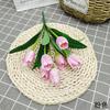 Spot atacado flor artificial 7 Tulip casamento ao ar livre paisagismo engenharia decoração falsa flor comércio exterior buquê artificial