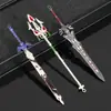 Jogo The Legend of Zelda Circundante Espada Real Escudo Arco Espada Mestra Modelo de Arma Mini Artesanato Enfeites