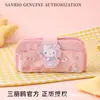 2025 Nuevo Estuche de Lápices de Gran Capacidad de Fábrica de Alto Valor Sanrio Auténtico Autorizado Creativo Almacenamiento de Papelería para Estudiantes de Primaria