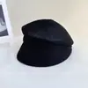 Sitio web oficial de Japón gorra azul marino con pliegues laterales para niños sombrero de punto para el sol de verano ligero y de papel gorra ecuestre gorra moda