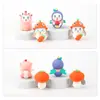 Adornos de Figuritas de Conejo de Caja Sorpresa Navideña Personalizados, Regalos Corporativos Culturales y Creativos de PI, Artesanías Moldeadas por Inyección de PVC, Figuritas Hechas a Medida