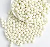 Cuentas Acrílicas Hechas a Mano 6mm-16mm Agujero Recto Color Sólido Bolas Redondas Accesorios Coloridos para DIY