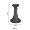 Batente de Porta de Silicone para Portas de Quarto, Batente Anti-Colisão para Maçaneta de Porta, Dispositivo de Sucção de Porta de Plástico, Batente de Porta de Banheiro Sem Furos