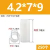 Plástico ABS Columna de Aislamiento Recta Pasante Manga de Tornillo Cilindro Hueco Nylon Espesor Aumentado Junta Arandela Columna Aislante Manga de Eje