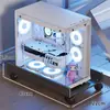 Soporte móvil universal para torre de computadora de escritorio, base ajustable en altura, ventilado, disipador de calor, a prueba de humedad, para gabinetes Sunshen