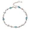 Pulseira de Prata Esterlina 925 Feminina Estilo Coreano Cristal Personalidade Simples Estilo Mori Presente para Namorada Dia do Estudante Dia dos Namorados para Namorada