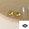 Pendientes de Aro Lisos con Pasador de Plata 925 para Mujer 2025 Nuevo Popular Diseño de Nicho Pendientes de Gama Alta Pendientes de Lujo Accesible