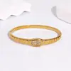 Pulsera Minimalista de Alto Nivel con Broche Transfronterizo Acero de Titanio Chapado en Oro No se Desvanece Estilo Nicho Personalizado Pulsera de Acero Inoxidable para Mujer