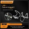 Braçadeira de tubo duplo em forma de U braçadeira de tubo de ferro galvanizado cama de produção estufa fazenda de porcos barra de limite fixa 4 pontos 6 pontos 1 polegada fivela cruzada