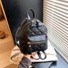 Mochila para Niñas 2026 Nuevo Diseño de Moda Nicho Mini Pequeña Ligera Acolchada Linda Mochila de Compras