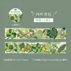 Un Día Hermoso Cinta Serie Floración en la Punta del Dedo Decoración de Diario Bordado Realista Material Pegatina Repetible 6 Estilos