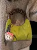 Bolso de Luna Nicho Estilo Coreano Nuevo Otoño 2025 Estilo Mujer Bolso Dumpling Bolso de Hombro Casual Moderno