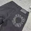 Jeans Bordados de Marca Europea y Americana de Tendencia Transfronteriza para Hombre Moda Verano 2026 Versátil Ajuste Delgado Ligero Delgado de Tendencia