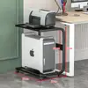 Rack Principal de Computadora Estante de Almacenamiento de Oficina Gabinete de Escritorio de Almacenamiento Hecho a Medida Estante Móvil para Caja de Escritorio Soporte Estante para Impresora