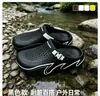 Tamancos Masculinos de Fábrica 2026 Verão Outdoor Antiderrapantes Sapatos de Praia Casuais para Água, Travessia, Rafting Sandálias Fechadas
