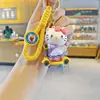 Llavero de Skateboard Sanrio de Dibujos Animados Melody Colgante de Bolsa Creativo Perro de Orejas Grandes Llavero para Llaves de Coche Pequeño Regalo