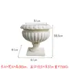 Colunas Romanas Enfeites Decorativos Estilo Europeu Pátio de Jardim Casamento Suporte de Exibição Gesso Vaso de Flores Externo Base para Suporte de Flores