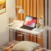 Estante de almacenamiento para mesita de noche Tablero para mesita de noche de dormitorio Cama litera Colgante Plegable Cama Mesa pequeña Extensión Divisor Estantería
