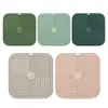 Tapete de silicone para pet comer devagar, prato de lamber para cachorro, tapete de alimentação lenta, anti-engasgo, anti-ansiedade, disponível em várias cores e personalizável