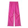 Calças Jogging Casuais de Moda Feminina Europeia e Americana Transfronteiriça 2025 Primavera e Verão Cor Sólida Cadarço Nylon Paraquedas Calças Casuais