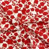 Algodão Flanela Lixamento Tecido Estampado Retro Elegante Outono e Inverno Girassol Camisa Calças Tecido Vestido