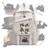Mochilas Klein, el Señor de los Misterios, y con temática K-Miao-Miao para hombres y mujeres, con diseños estilo anime, ligeras y adecuadas para estudiantes