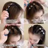 Pasador Estilo White Deer para Mujer con Flequillo, Pasador para Cabello Suelto, Artefacto para Trenzas, Pinza Lateral, Pinza de Pato, Accesorio para el Cabello